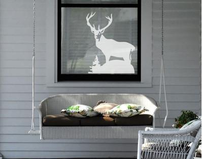 Christmas Inspiration From Around the World Glass Decor no.UL814 Deer