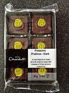 REVIEW! Hotel Chocolat Dark Pistachio Pralines