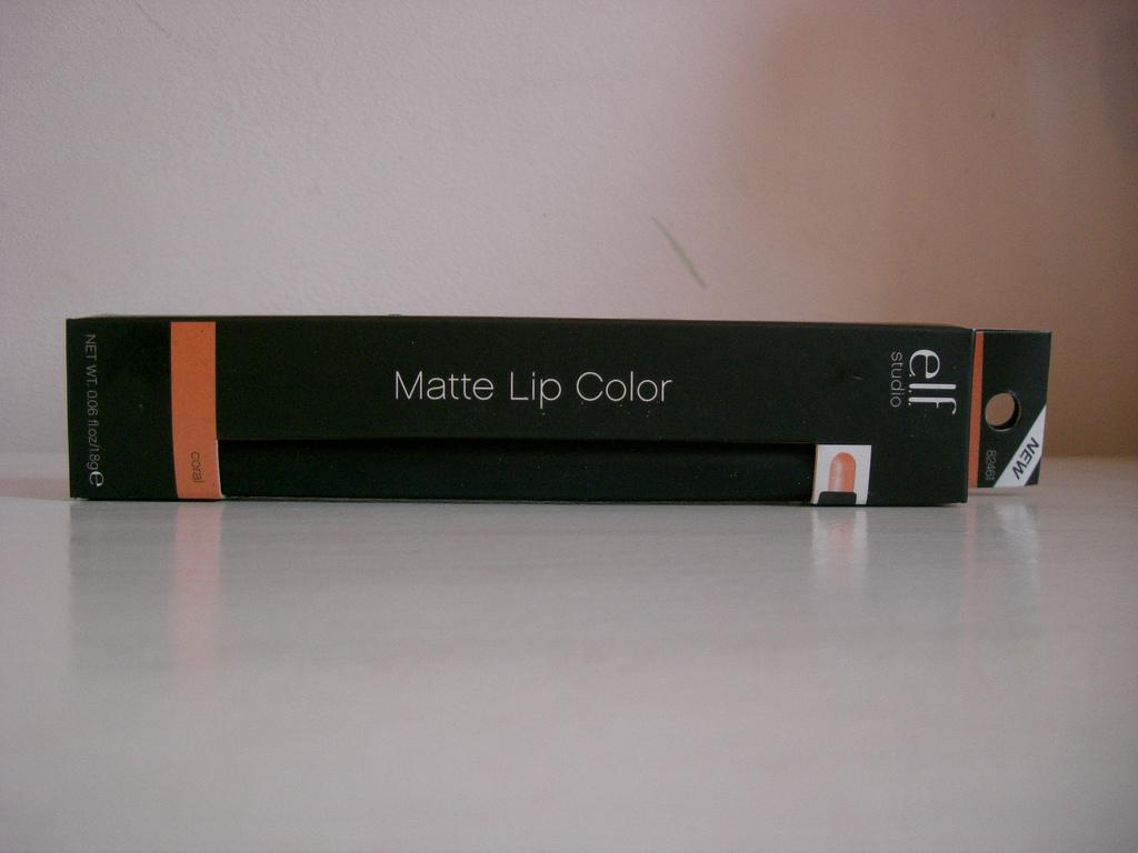 ELF Studio Matt Lip Colour - Coral