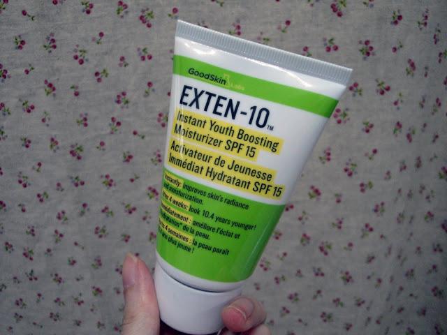 Review: Goodskin Labs Exten-10 instant youth boosting moisturizer SPF15