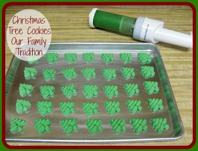 Christmas Tree Cookies