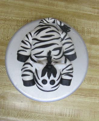 Zebra Cake Stripes & Zebra Figure Tutorial