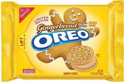 Gingerbread Oreo Cookies