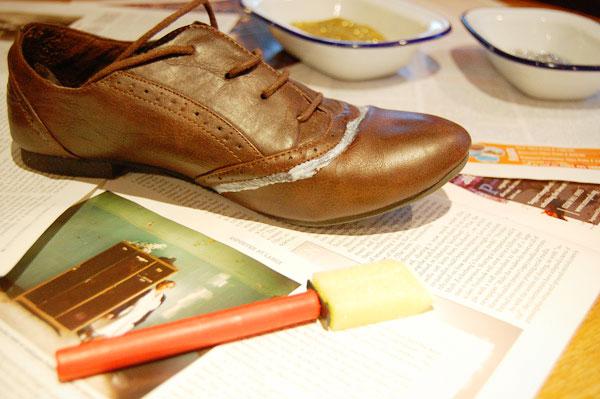 glittery brogues christmas crafts