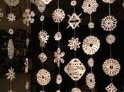Easy DIY: Paper Snowflake Curtain