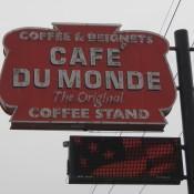 Enjoy Cafe Du Monde in New Orleans LA