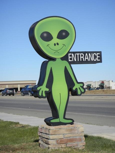 Alien Signs Road Trip Roswell New Mexico