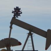 Oil Pump Jack outside of Post Texas