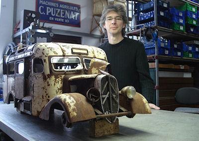 Gorgeous Models Of Rusted Antique Cars By Martin Heukeshoven