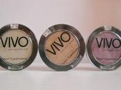 Trio Vivo Pearl Eyeshadows Smoky Pink, Goddess Champagne