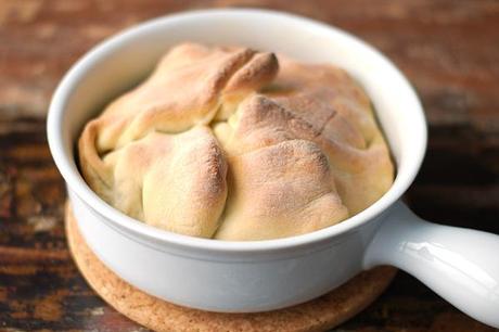 Tagliatelle Timbale with Wine Gravy Tagliatelle Timbale with Wine Gravy