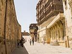 Surajpol gate providing access to a museum