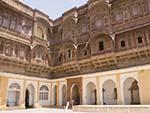 Daulat Khana Chowk inside Mehrangarh Fort