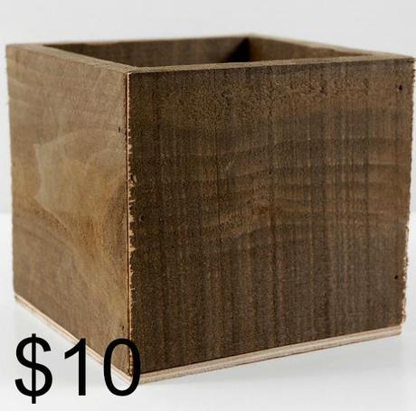 40099906522 wood container box
