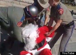 Texas State Police Arrest Santa Claus