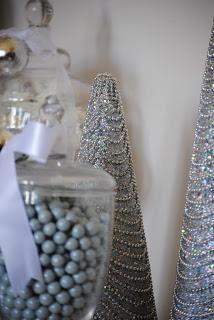 White, Silver and Sparkle Christmas Party by Style My Table