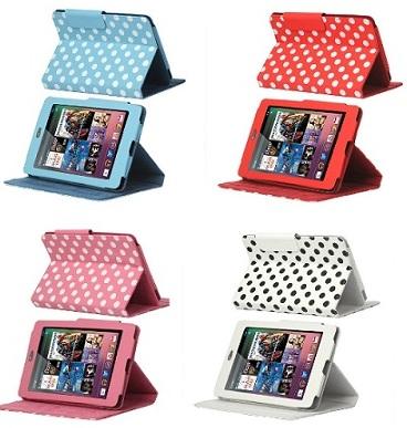 Colours of Polka Dot Cases for Google Nexus 7 