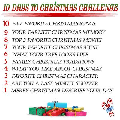 10 Days to Christmas Challenge- Day 3