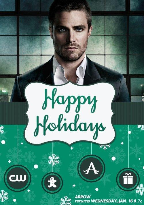 Happy Holidays from Arrow and CW