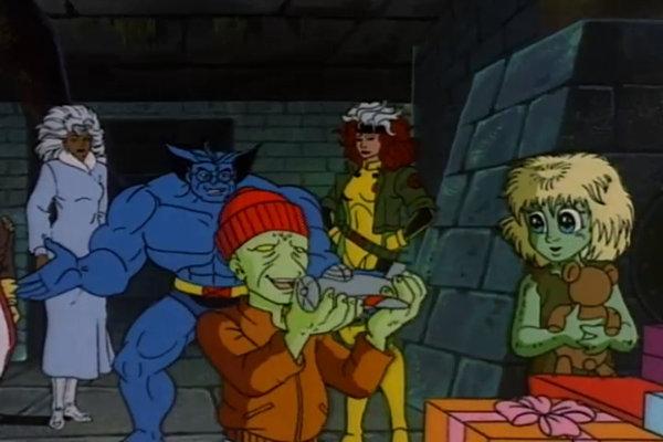 Frame By Frame Review X-Men TAS Have Yourself a Morlock Little X-Mas