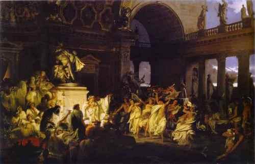 An Orgy in Imperial Rome by Henryk Siemiradzki (1872)
