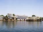 Mohan Mandir with Lake Pichola Ghats behind