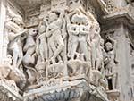 Stone carvings at Jagdish Temple