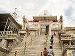 Elephant-flanked flight of steps Jagdish Temple