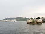 Mohan Mandir and Jag Niwas Lake Palace in the distance