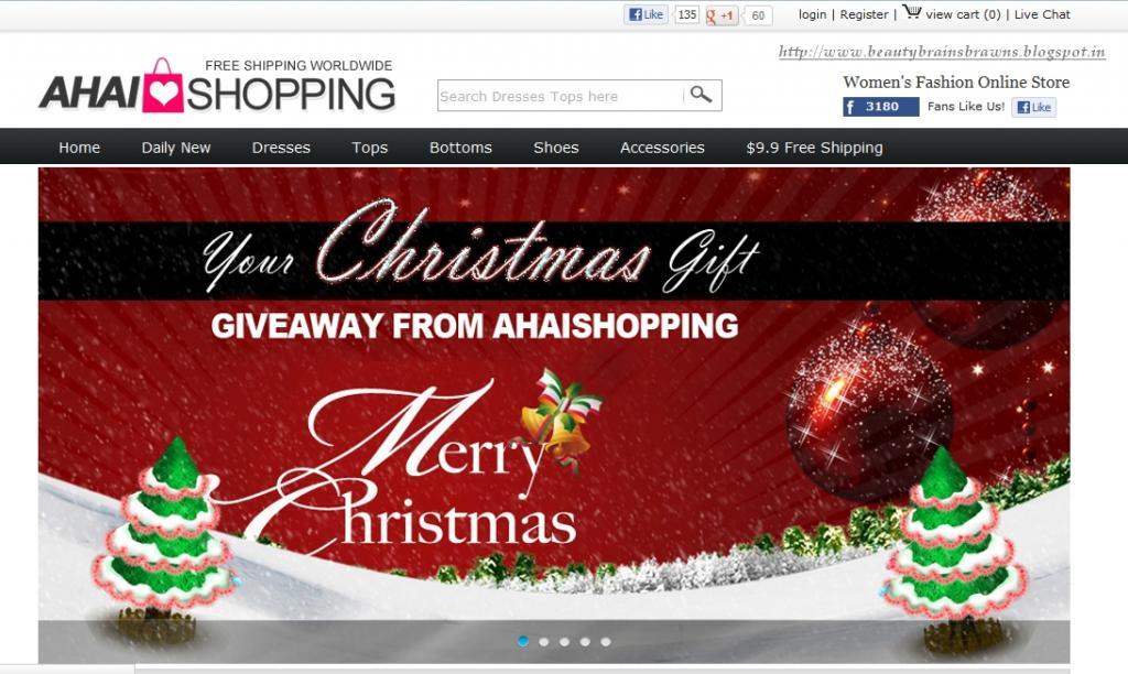AhaIshopping.com Haul and my Christmas OOTD
