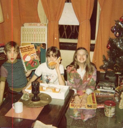 My Uncle Michael, Aunt Peggy, and Mother. Christmas, 1972, the Bronx. 

(Merry Christmas!)