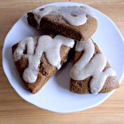 Gingerbread Scones via Adventures of a Cake Diva