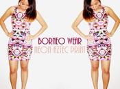 Borneo Wear: Bold Neon Aztec Print (It’s Birthday!)