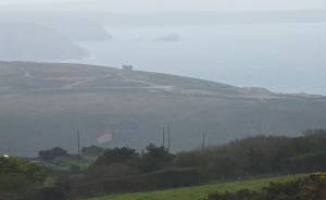 Around St. Agnes in the rain