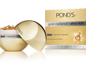 Pond’s Launches Gold Radiance™ Ultra Rich Night Treatment Capsules