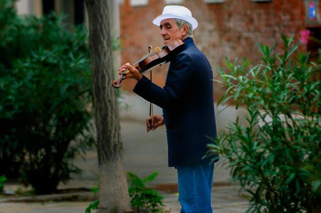 THE PEOPLE OF VENICE, ITALY