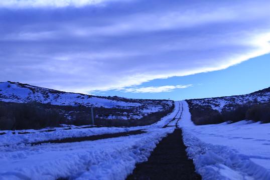 The road to Bodie.