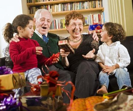 grandparents and presents