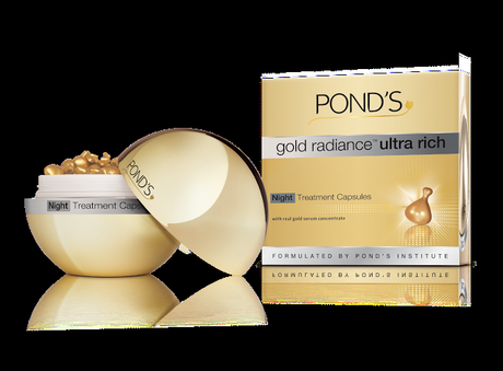 Pond's Gold Radiance™ Ultra Rich Night Treatment Capsules