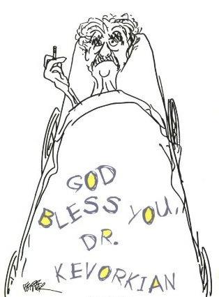 Kurt Vonnegut God bless you dr. Kevorkian cover death