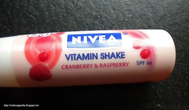 Nivea vitamin shake cranberry & raspberry lipbalm