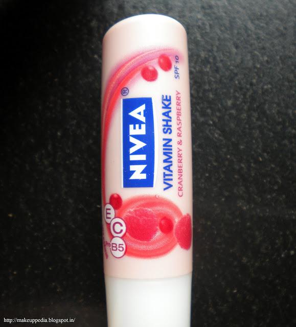 Nivea vitamin shake cranberry & raspberry lipbalm