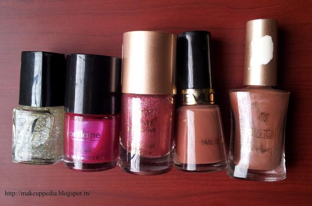 My nail paints collection and Avon nailwear pro swatch