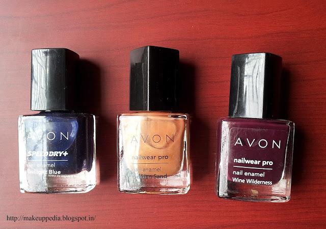 My nail paints collection and Avon nailwear pro swatch