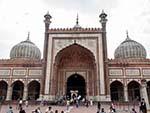 Jama Masjid with two onion shaped domes