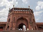 The eastern gate of the mosque was the rural entrance