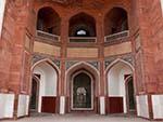 Eastern main exterior arch of Humayun's Tomb