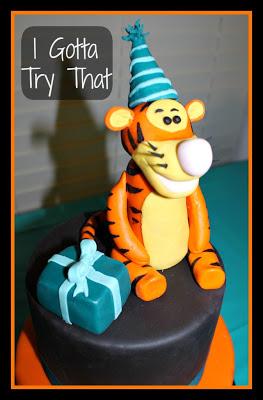 Tigger Cake Tutorial