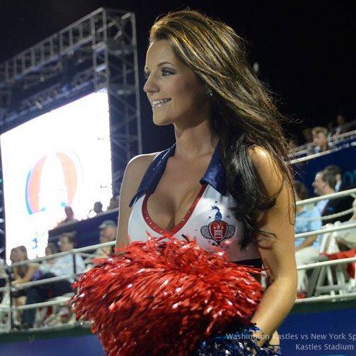 Washington Kastles' Cheerleader Lisa