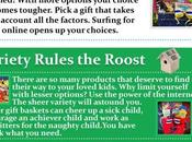 Choosing Right Gift Baskets Kids
